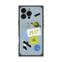 プレミアムパネル with MagSafe［ Playful sticker - Dusty Blue ］