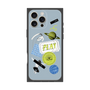 プレミアムパネル with MagSafe［ Playful sticker - Dusty Blue ］