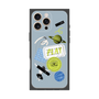 プレミアムパネル with MagSafe［ Playful sticker - Dusty Blue ］