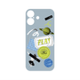 プレミアムパネル with MagSafe［ Playful sticker - Dusty Blue ］