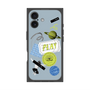 プレミアムパネル with MagSafe［ Playful sticker - Dusty Blue ］