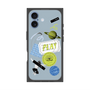 プレミアムパネル with MagSafe［ Playful sticker - Dusty Blue ］