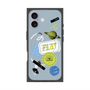 プレミアムパネル with MagSafe［ Playful sticker - Dusty Blue ］