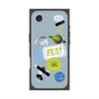 プレミアムパネル with MagSafe［ Playful sticker - Dusty Blue ］