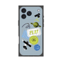 プレミアムパネル with MagSafe［ Playful sticker - Dusty Blue ］