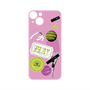 プレミアムパネル with MagSafe［ Playful sticker - Dusty Pink ］