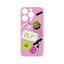 プレミアムパネル with MagSafe［ Playful sticker - Dusty Pink ］