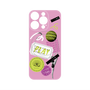 プレミアムパネル with MagSafe［ Playful sticker - Dusty Pink ］