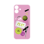 プレミアムパネル with MagSafe［ Playful sticker - Dusty Pink ］