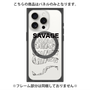 プレミアムパネル with MagSafe［ SAVAGE Black ］