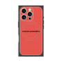 プレミアムパネル with MagSafe［ NATURAL COMMODITY Red ］