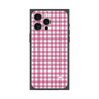 プレミアムパネル with MagSafe［ Checkered Pink - ギンガムチェック ピンク ］