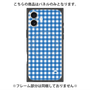 プレミアムパネル with MagSafe［ Checkered Blue - ギンガムチェック ブルー ］