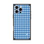 プレミアムパネル with MagSafe［ Checkered Blue - ギンガムチェック ブルー ］