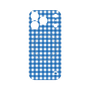 プレミアムパネル with MagSafe［ Checkered Blue - ギンガムチェック ブルー ］
