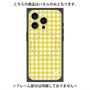 プレミアムパネル with MagSafe［ Checkered Yellow - ギンガムチェック イエロー ］