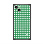 プレミアムパネル with MagSafe［ Checkered Green - ギンガムチェック グリーン ］