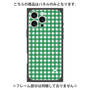 プレミアムパネル with MagSafe［ Checkered Green - ギンガムチェック グリーン ］