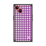 プレミアムパネル with MagSafe［ Checkered Purple - ギンガムチェック パープル ］