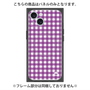 プレミアムパネル with MagSafe［ Checkered Purple - ギンガムチェック パープル ］