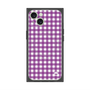 プレミアムパネル with MagSafe［ Checkered Purple - ギンガムチェック パープル ］