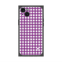 プレミアムパネル with MagSafe［ Checkered Purple - ギンガムチェック パープル ］