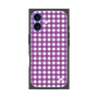 プレミアムパネル with MagSafe［ Checkered Purple - ギンガムチェック パープル ］