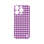 プレミアムパネル with MagSafe［ Checkered Purple - ギンガムチェック パープル ］