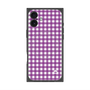 プレミアムパネル with MagSafe［ Checkered Purple - ギンガムチェック パープル ］
