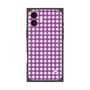 プレミアムパネル with MagSafe［ Checkered Purple - ギンガムチェック パープル ］