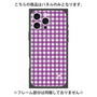 プレミアムパネル with MagSafe［ Checkered Purple - ギンガムチェック パープル ］