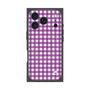 プレミアムパネル with MagSafe［ Checkered Purple - ギンガムチェック パープル ］