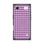 プレミアムパネル with MagSafe［ Checkered Purple - ギンガムチェック パープル ］