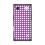 プレミアムパネル with MagSafe［ Checkered Purple - ギンガムチェック パープル ］