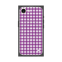 プレミアムパネル with MagSafe［ Checkered Purple - ギンガムチェック パープル ］