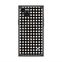 プレミアムパネル with MagSafe［ Checkered Purple - ギンガムチェック ブラック ］