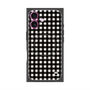 プレミアムパネル with MagSafe［ Checkered Purple - ギンガムチェック ブラック ］