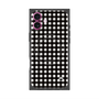 プレミアムパネル with MagSafe［ Checkered Purple - ギンガムチェック ブラック ］