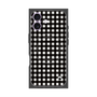 プレミアムパネル with MagSafe［ Checkered Purple - ギンガムチェック ブラック ］