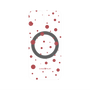 プレミアムパネル with MagSafe［ Dippin dots Red - ディッピンドッツ レッド ］