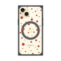 プレミアムパネル with MagSafe［ Dippin dots Red - ディッピンドッツ レッド ］