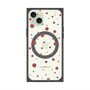 プレミアムパネル with MagSafe［ Dippin dots Red - ディッピンドッツ レッド ］