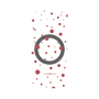 プレミアムパネル with MagSafe［ Dippin dots Red - ディッピンドッツ レッド ］