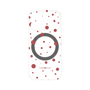 プレミアムパネル with MagSafe［ Dippin dots Red - ディッピンドッツ レッド ］