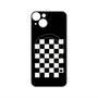 プレミアムパネル with MagSafe［ Racing checkered flag - レーシングチェッカーフラッグ ］