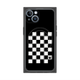 プレミアムパネル with MagSafe［ Racing checkered flag - レーシングチェッカーフラッグ ］