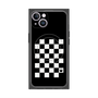 プレミアムパネル with MagSafe［ Racing checkered flag - レーシングチェッカーフラッグ ］