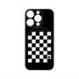 プレミアムパネル with MagSafe［ Racing checkered flag - レーシングチェッカーフラッグ ］