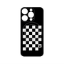 プレミアムパネル with MagSafe［ Racing checkered flag - レーシングチェッカーフラッグ ］