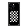 プレミアムパネル with MagSafe［ Racing checkered flag - レーシングチェッカーフラッグ ］